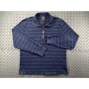 Massimo Dutti Sweater Adult Extra Large Blue Long Sleeve Luxury Casual Men's